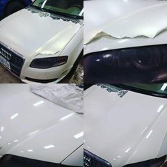 VVivid Xpo Satin Space Pearl Ghost Vinyl Car Wrap Film | V240