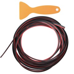 5M Car Interior Decor Red Point Edge Gap Door Line Filler Panel Dashboard New