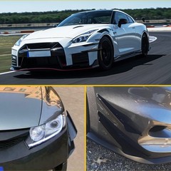4/8Pcs Bumper Splitter Car Fin Canard Valence Diffuser Spoiler Lip Glossy Black