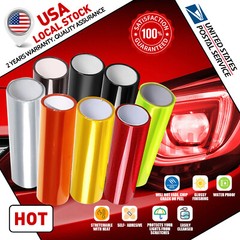 Dark Smoke Chameleon Tint Headlight Taillight Fog Light Vinyl Film US