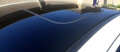 5FT x 5FT High Gloss Roof Black Out Vinyl Car Wrap Film Sticker Decal Sheet