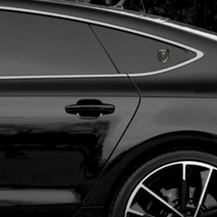 All Sizes Lamborghini Logo Silicon Shield Emblem Sticker Car Tuning, Phone