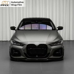 5ft x 50ft PET Car Wrap Vinyl Monza Grey Air Release Bubble Free Full Roll Film