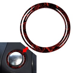 Engine Push Start Button Ring For Benz A B C GLC CLA Class W176 W246 W205 X253