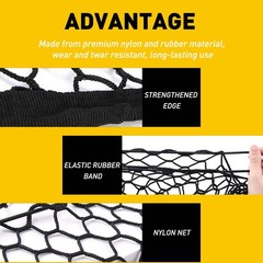 1/2Set Car Trunk Envelope Cargo Accessories Net Universal Car Style Interior Par