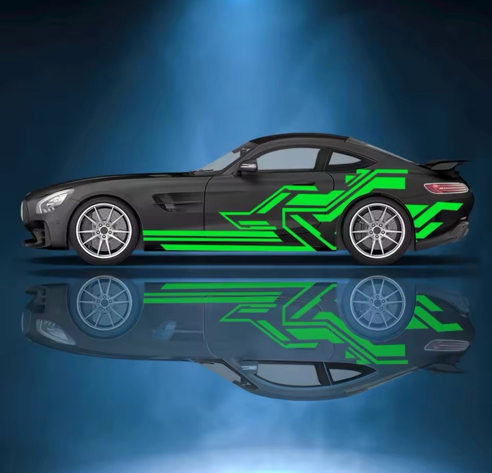 Car Decals; Racing Car Decal; Comes With Both Sides; Cool Sports Decals; Custom