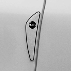 4pcs Car Door Edge Guard Strip Anti-Scratch Protector Stickers Car Accessories