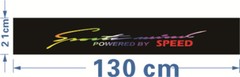 Laser Colorful Reflective Decals Sticker PVC For Car Front Windshield Window