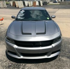 FITS 2015-2023 DODGE CHARGER VINYL HOOD & SIDE STRIPES DECALS STICKERS GRAPHICS