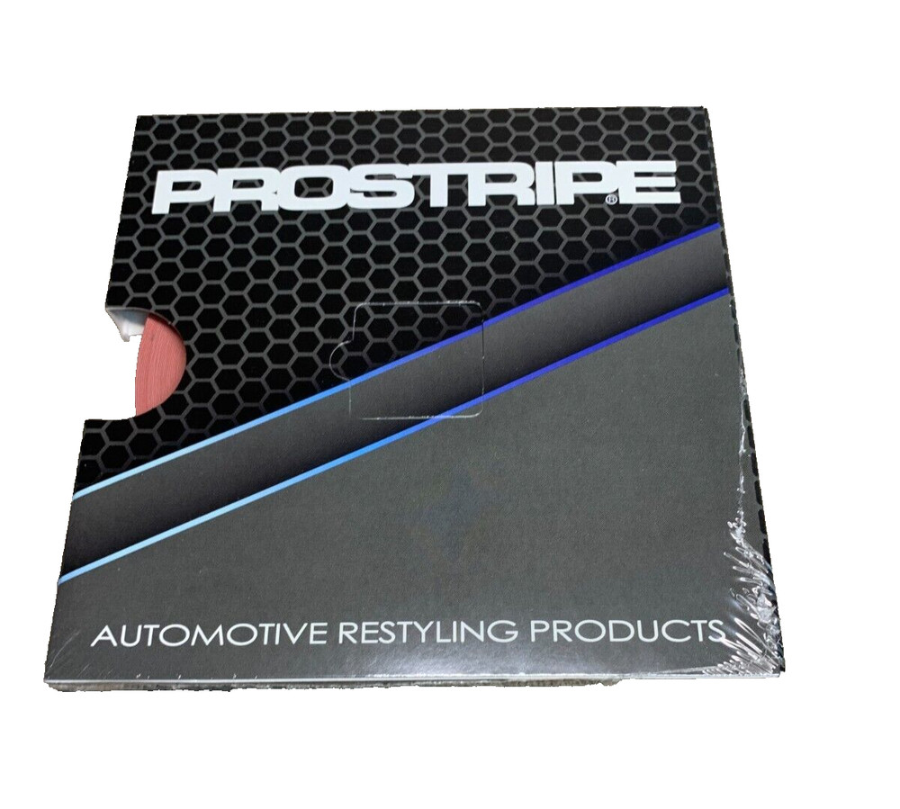 PROSTRIPE R41120 3/16″ x 150′ Silver/Tomato Red