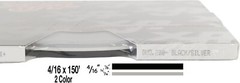 Universal 4/16″ 2-Color Pinstripe (Duo-Tone) 02045200- Black/Silver Metallic