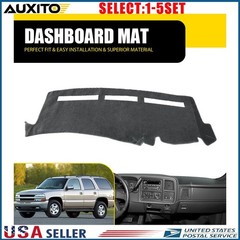 Fit 1999-2006 Chevrolet Silverado 2500 GMC Sierra Dash Board Cover Mat Gray 1-5X