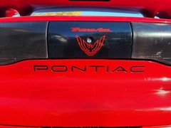 Rear Bumper Letters For 1993-2002 Bumper 93-02 Firebird Trans am set