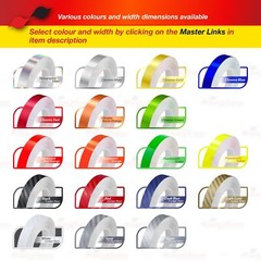 GOLD 12mm 1/2″ Roll PinStripe PinStriping Double Lines Tape Vinyl Car STICKER