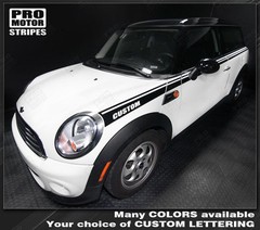Mini Cooper 2008-2014 Clubman Full Length Javelin Side Stripes (Choose Color)