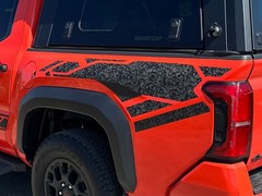TRD Sport side vinyl decal for 2024 2025 2026 Toyota Tacoma Off Road Terrain