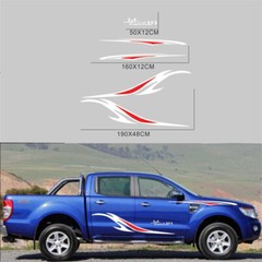 Stickers Decals Body Side Decor Stripes Graphics Vinyl Waterproof For Car Truck