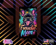 FRENCHIE MOM PORTRA,WINDOWN,DECAL, WALL, LAPTOP,ETC ,6YEARS+LAMINATED FREE GIFT