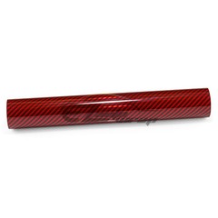 Holographic Carbon Fiber Red Laser Chrome Car Vinyl Wrap Sheet Decal Sticker