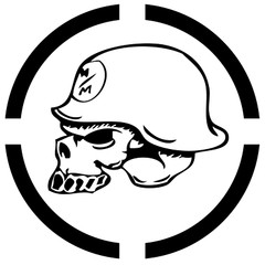 Metal Mulisha Skull Body Vinyl Decal Window Sticker Motocross 4×4 OFF ROAD SxS