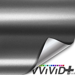 Ultra Deep Matte Metallic Charcoal Grey Vinyl Wrap 1ft x 5ft – DIY Friendly