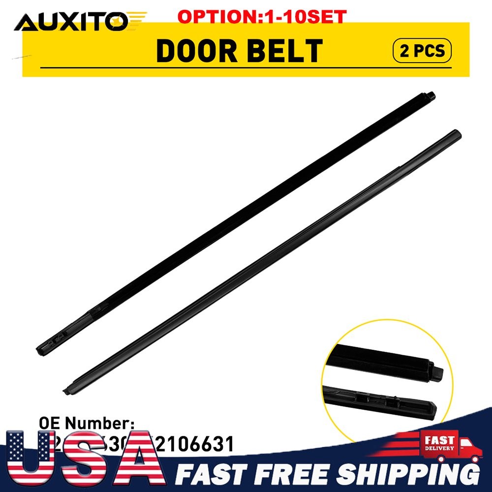 Door Window Belt Weatherstrip Front Left Right For 12-22 Chevrolet Colorado2-20X