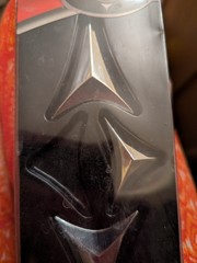 Razor Tip Accent Emblems Chrome Tone by Pilot #IP-424