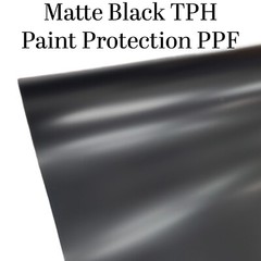 Matte Flat Black Car Auto Paint Protection Film TPH Self Healing Bra Shield PPF