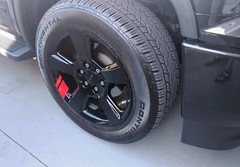 REDLINE Wheel Decals Hash Stripe Sport Stickers Universal Fit 18-20″ Wheels