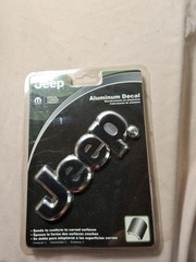 Chroma Officially Licensed MOPAR Aluminum Jeep Decal