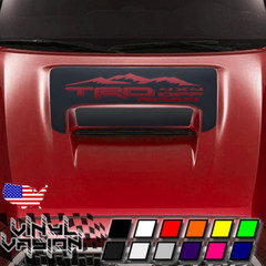 Blackout Hood Scoop Vinyl Decal Sticker For Toyota Tacoma Sport TRDPro 2016-2020