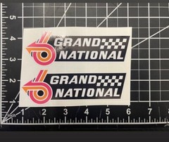 Buick Grand National 5.5×1.5 In Sticker 2 Pcs