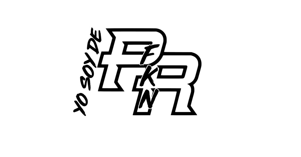YO SOY DE PFKNR DECAL STICKER. 5 INCHES X 4.25 INCHES