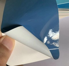 50FT x 5FT Premium Ultra Gloss Ablu Blue Vinyl Whole Car Wrap Film Sticker Decal
