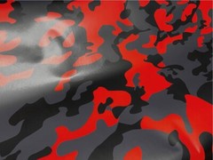 Red Black Gray Camo Camouflage Vinyl Car Wrap Film Sheet +Free Tools(2 feet & up