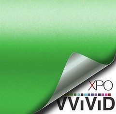 VVivid Xpo Matte Lime Vinyl Car Wrap Film | V155