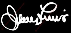 Jerry Lewis signature The King Of Comedy funny man decal sticker.