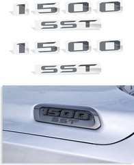 1500 SST Hood Emblem Overlay Decals for 2025 Ram 1500 w/SO Hurricane