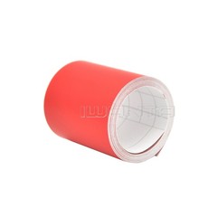 2x 2″ x 78″ DIY Matte Red Racing Stripes Car Hood Vinyl Tape Sticker Body Decals