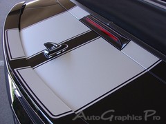 2011-2013 Camaro Camaro Convertible R-SPORT Hood Racing Stripes Decals 3M Vinyl