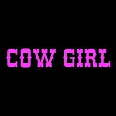 Cow Girl Sticker 2 Pack Cowgirl Decals