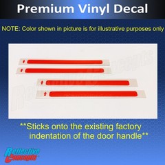 Door Handle Accent Decals for 2019-2023 Ram 1500