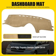 fits 2004-2010 TOYOTA SIENNA DASH COVER MAT DASHBOARD PAD MADE Black Gray beige