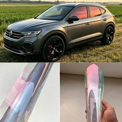 20″×118″ Chameleon Red Glass Sticker 75% VLT 99% UV Block Car Side Window Film