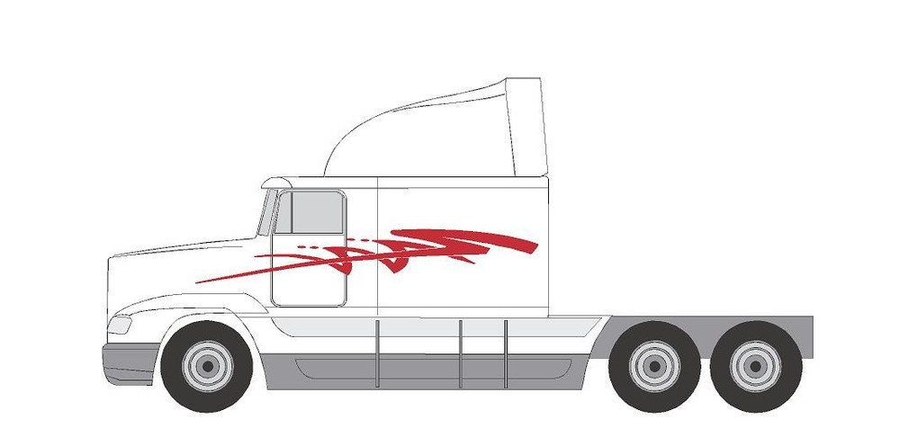 SEMI #S-731 DECAL VINYL MODERN VAN VEHICLE TRAILER CROSS OVER SUV TRUCK AUTO
