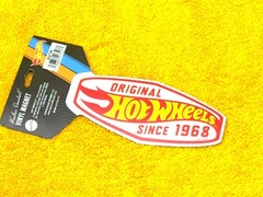 MATTEL ORIGINAL HOT WHEELS SINCE 1968 VINYL MAGNET WEATHER RESISTANT 90227206