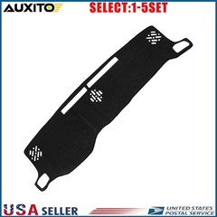 Black Dash Mat Cover Pad For 2024 2025 Toyota Tacoma Interior Dashboard 1-5X