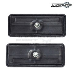 For Front Fork Leg 2x Amber Side Marker Reflector Reflective Bolt On Rectangle