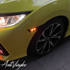 Side Marker Overlays | SHAPES | 2016-2021 Honda Civic