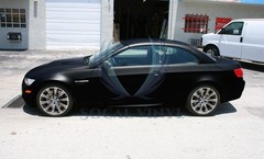 Genuine 3M 2080 Series S12 Satin Black Vinyl Wrap Car Sticker Film Bubble Free